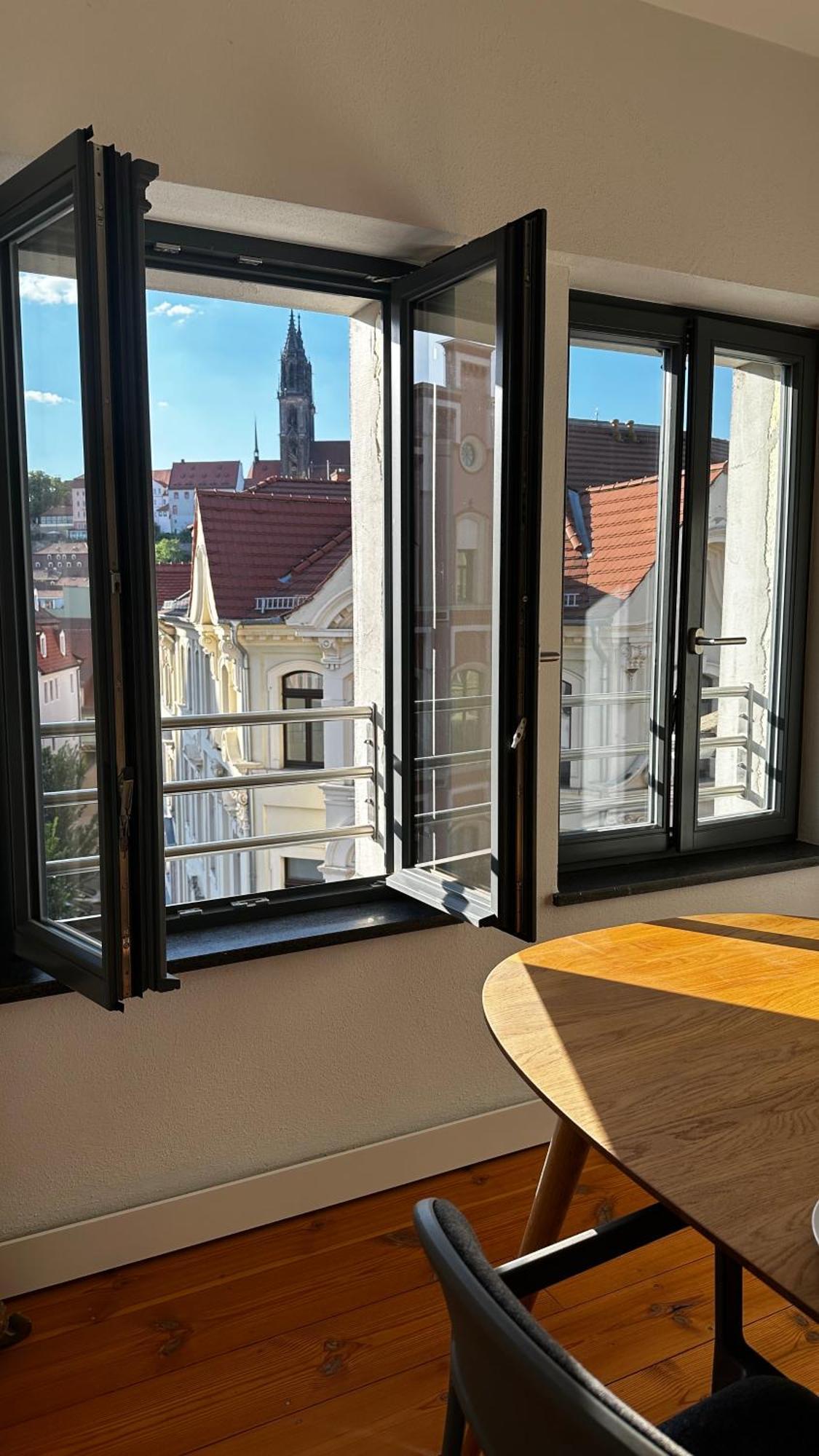 Ruhige-Moderne Wohnung Mit Burgblick Meißen Exterior foto